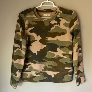 Madewell Mile(s) Women’s Camo Crew Neck Sweatshirt